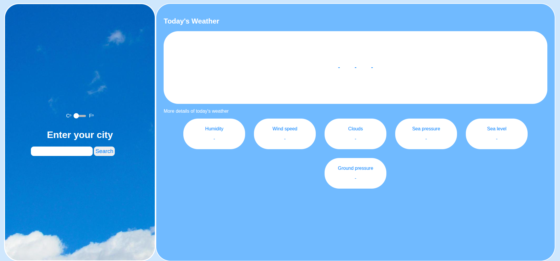 Weather website photo
